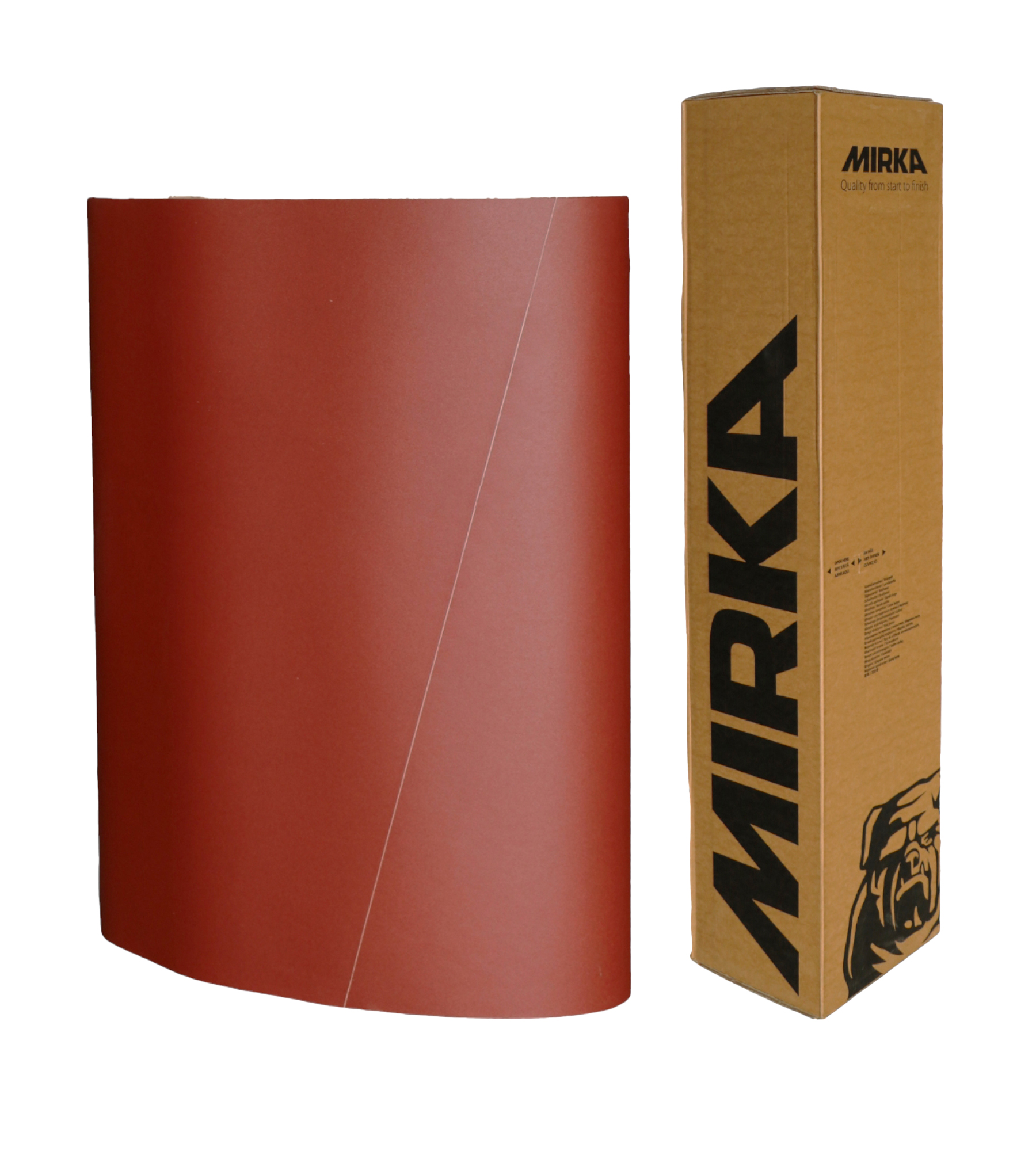 Abbildung Mirka Jepuflex 1350x2620mm Breitband mit Verpackung.