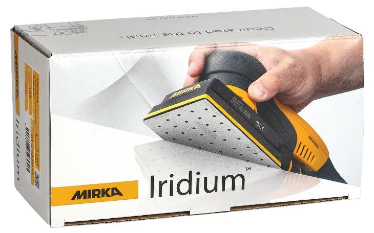 Abbildung Mirka Iridium 81x133mm 54L Verpackung.