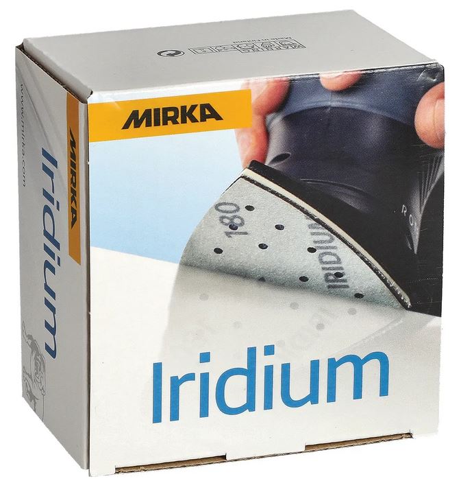 Abbildung Mirka Iridium 93x93x93mm 15L Verpackung.
