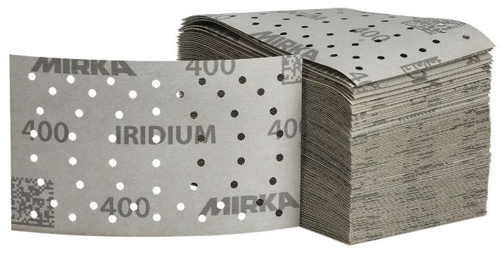 Abbildung Mirka Iridium 81x133mm 54L Streifenstapel.